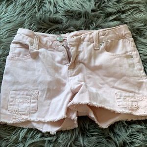 Cherokee pink denim shorts kids